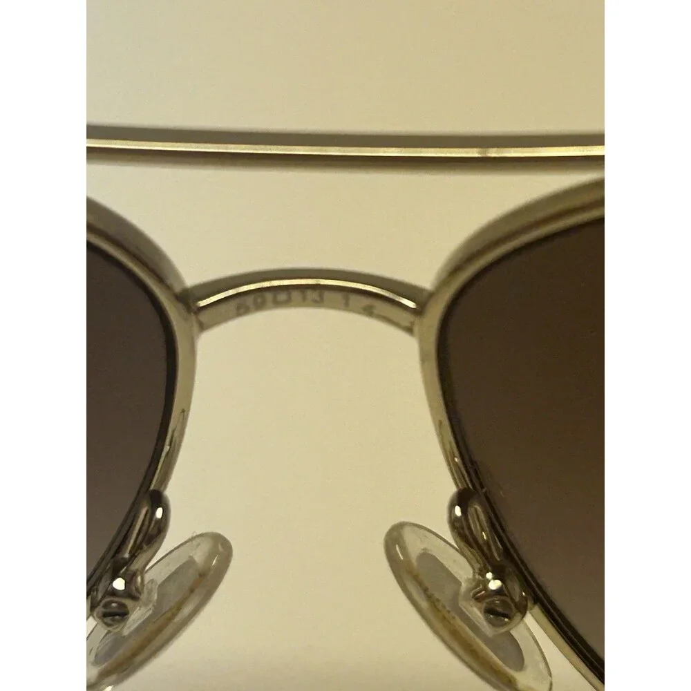 Jimmy Choo BABA/S Light gold cream 59/13/135 WOMAN Sunglasses Used Read